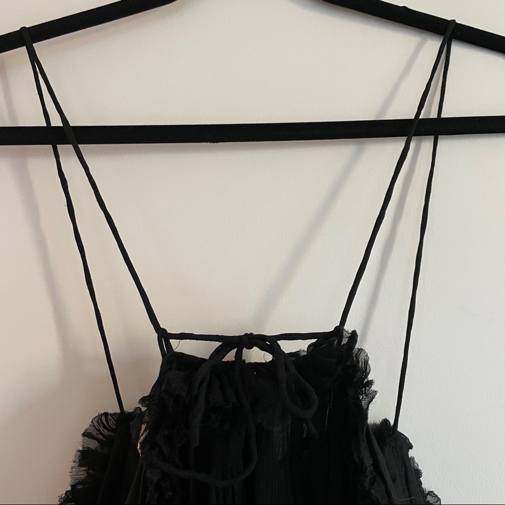 Free People x Brenda Knight Silk babydoll dress - Picture 8 of 9